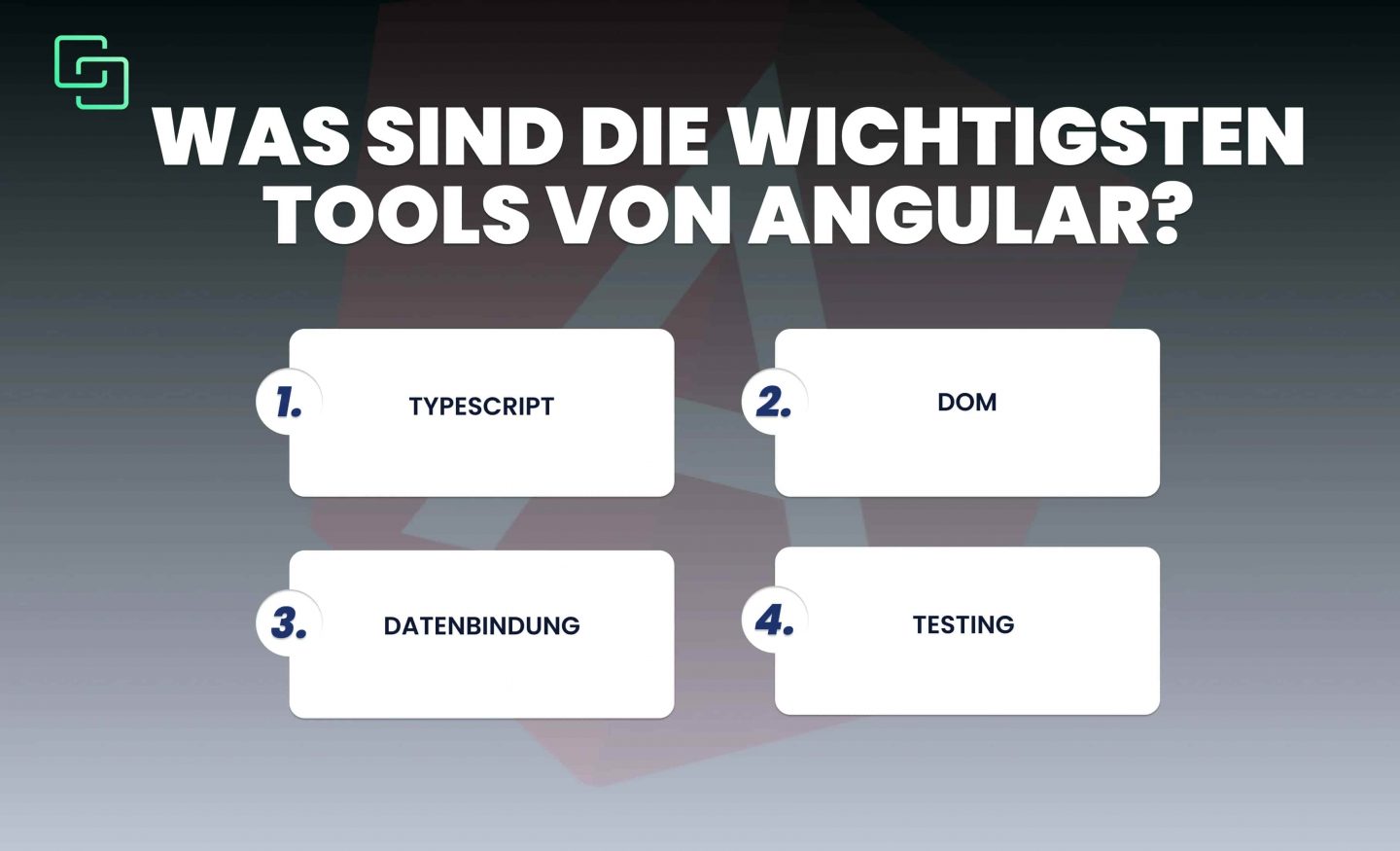 Tools von Angular