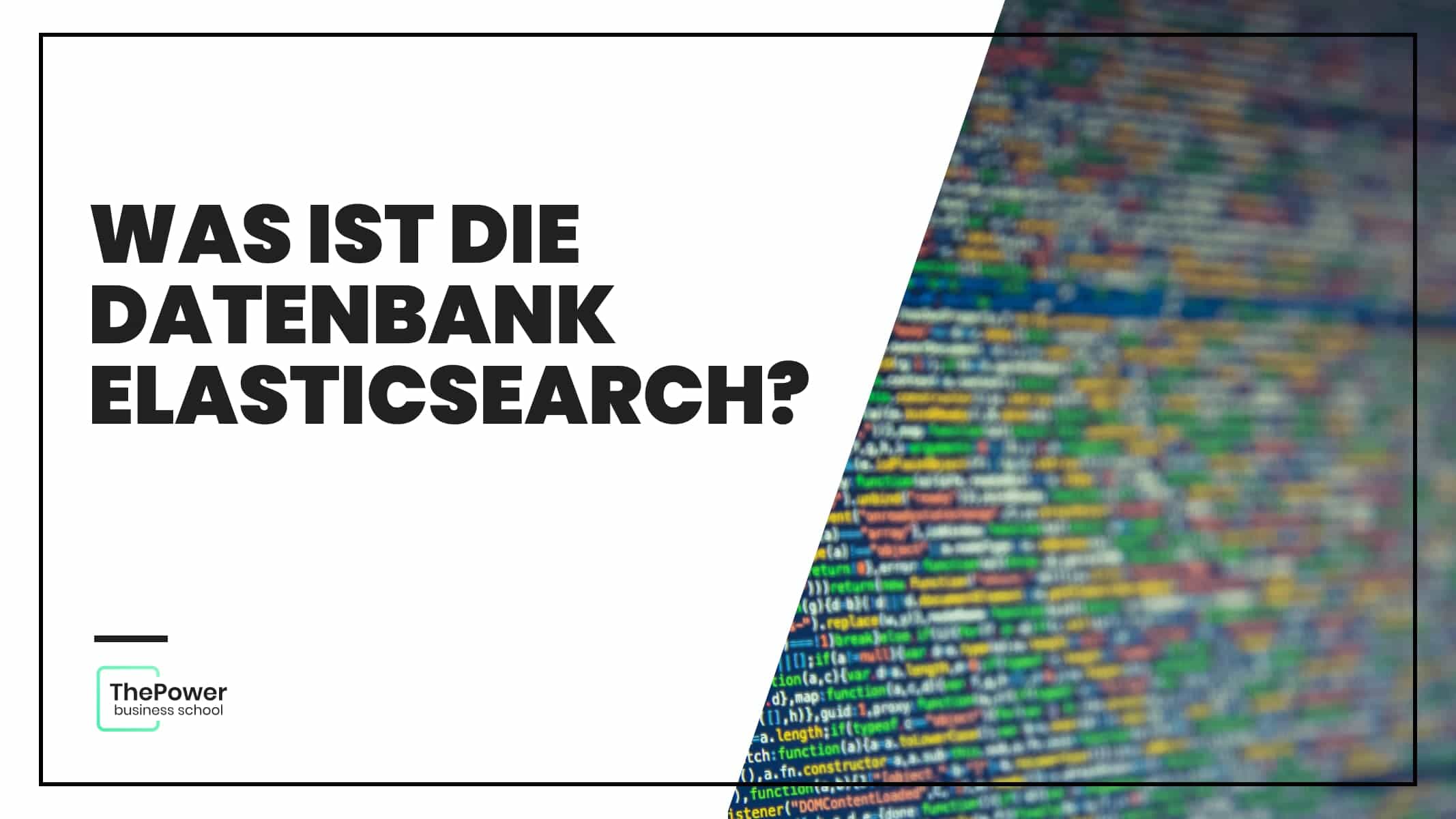 Datenbank Elasticsearch
