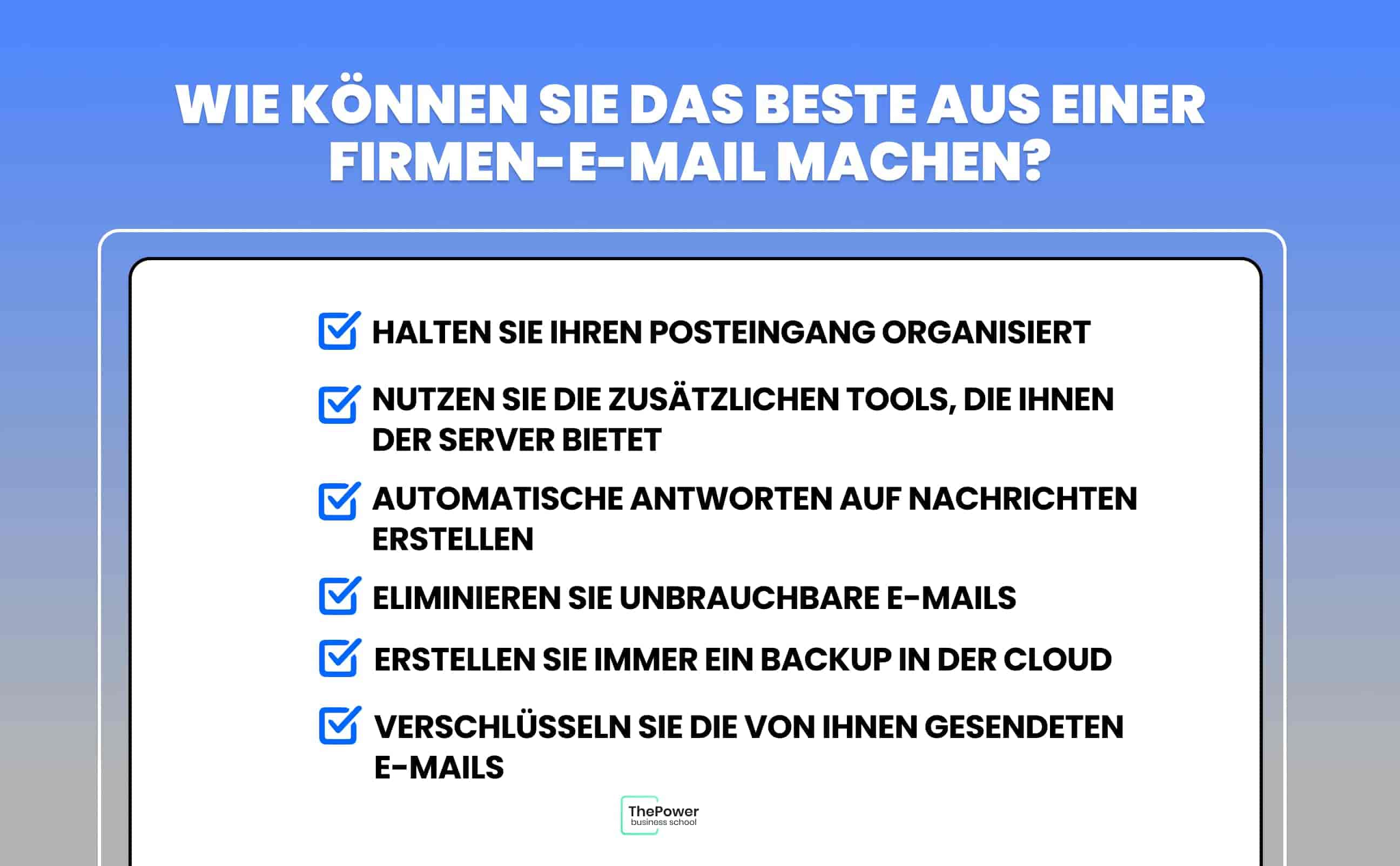 Firmen-E-Mail
