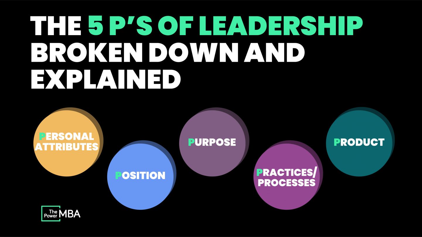 The 5 P's of Leadership broken down and explained