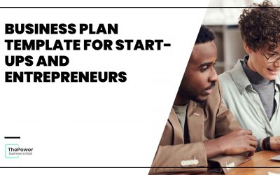 Business Plan Template for start-ups and entrepreneurs
