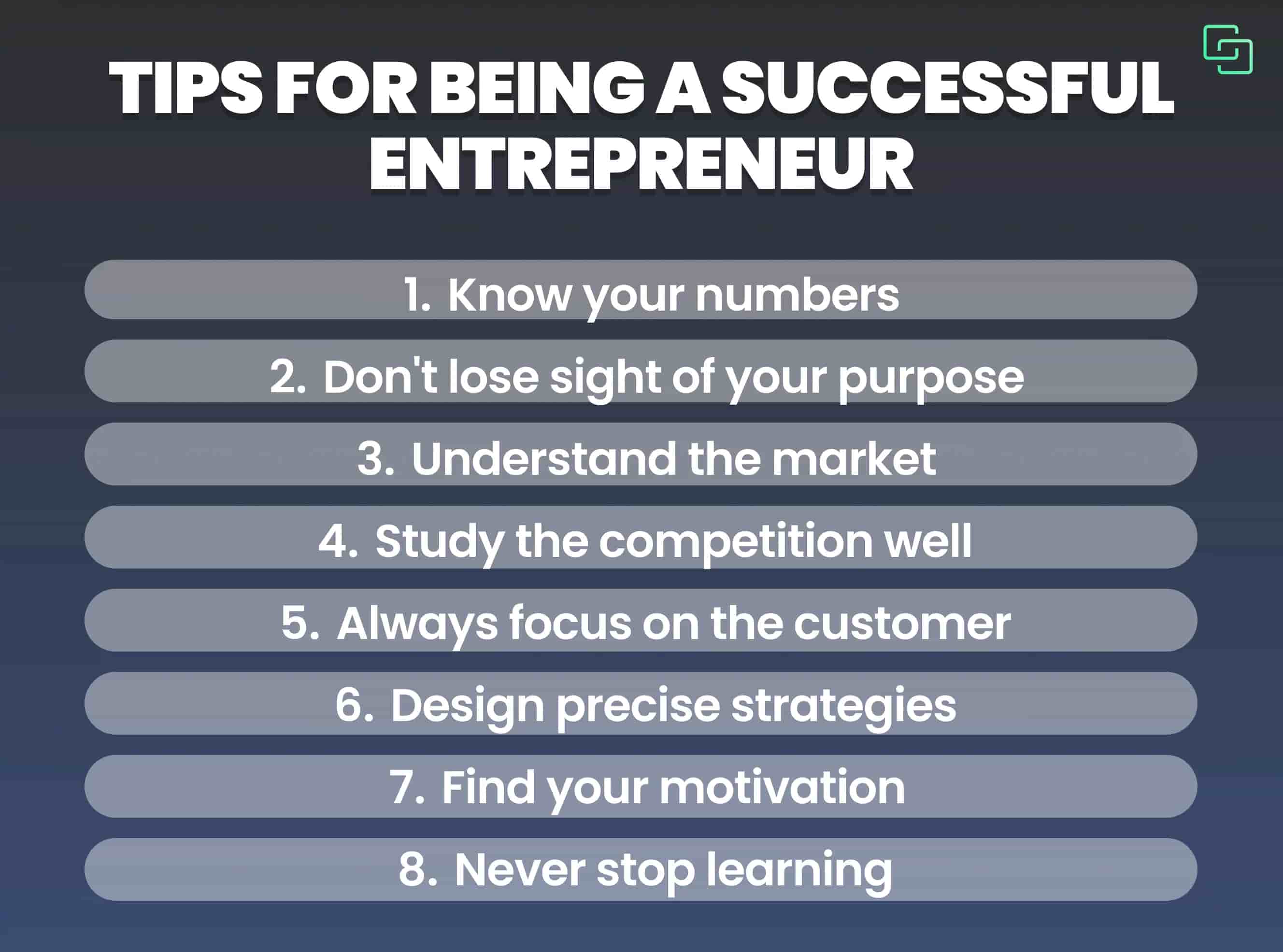 Tips Entrepreneur