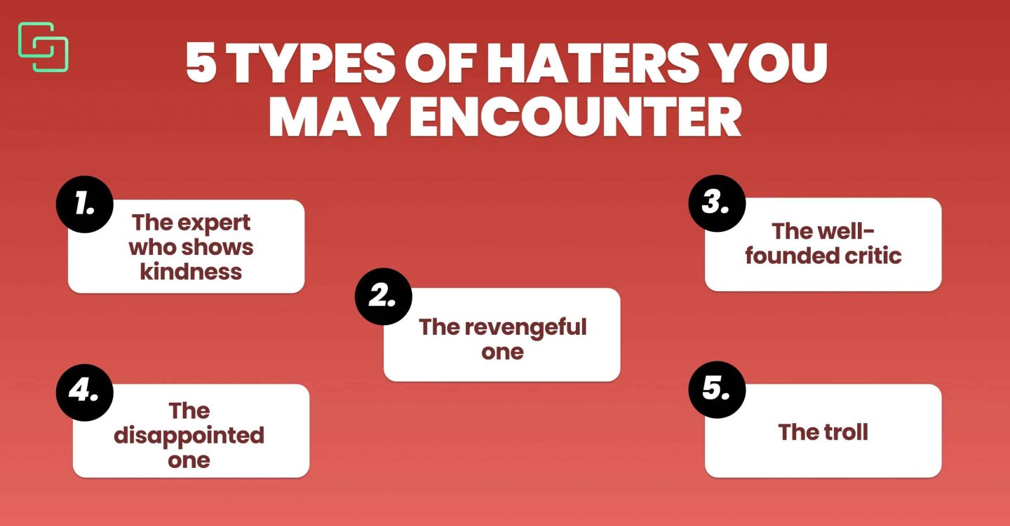 Types of haters