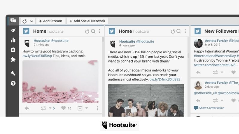 hootsuite herramienta redes sociales 