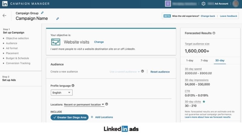 linkedin ads herramienta redes sociales 