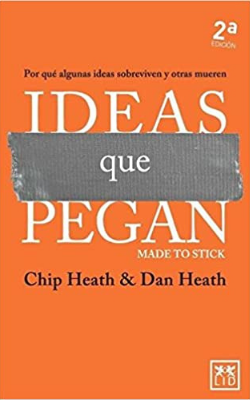 Portada de Ideas que pegan de Chip Heath y Dan Heath