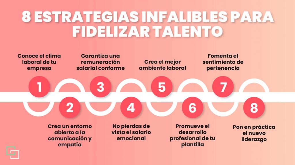 8 estrategias infalibles para fidelizar talento