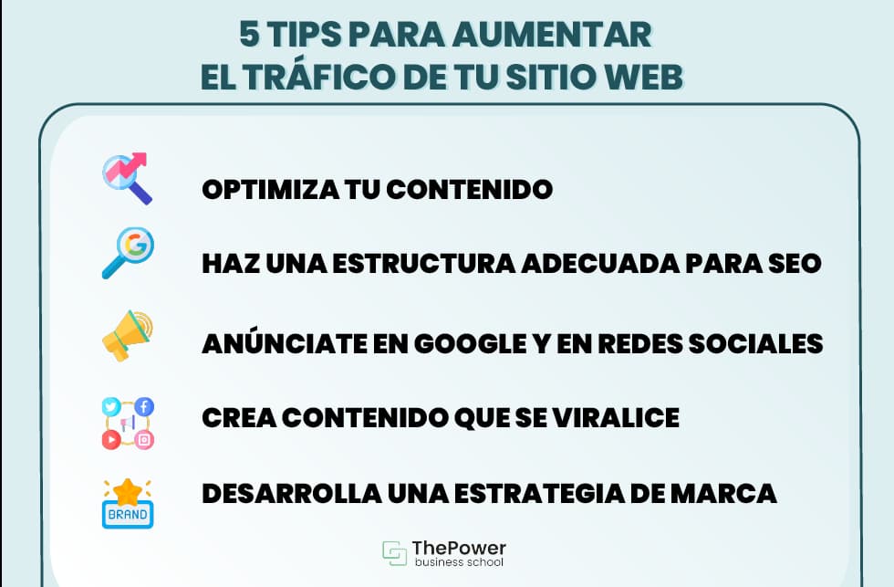 tips para aumentar trafico web