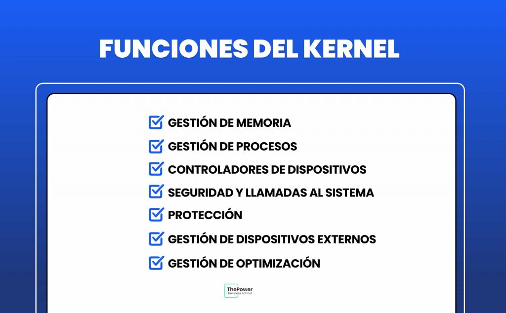 funciones del kernel