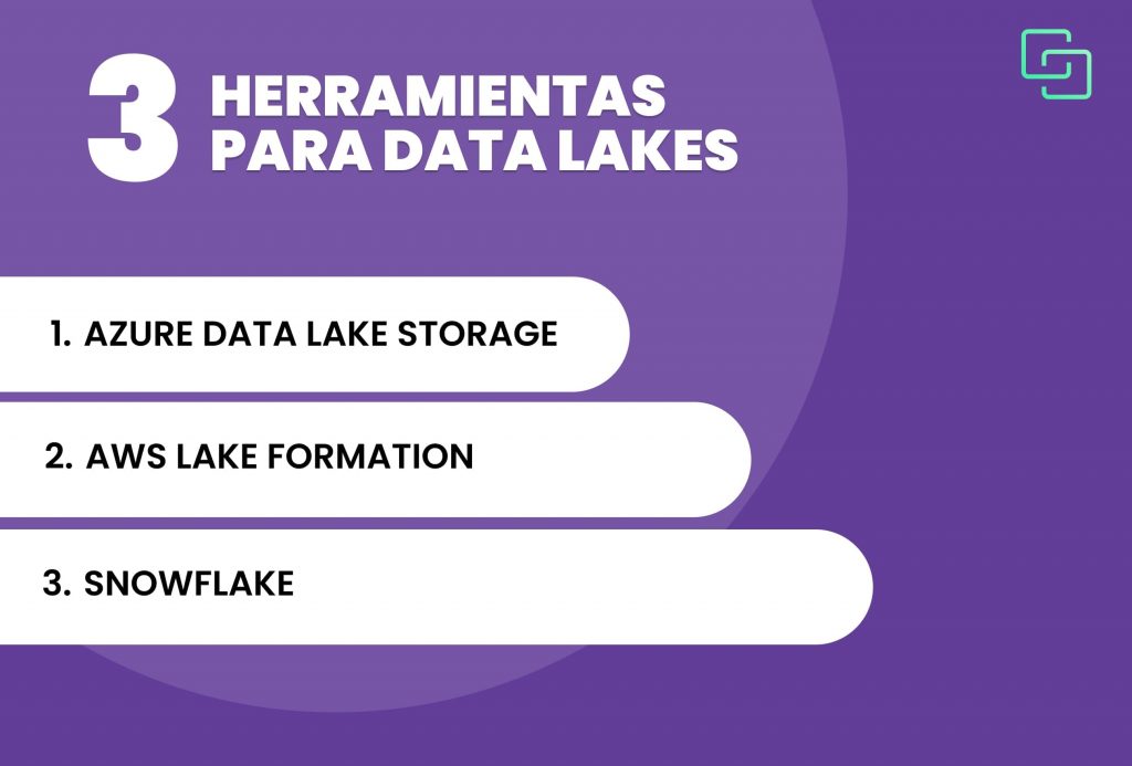 3 herramientas para data lakes