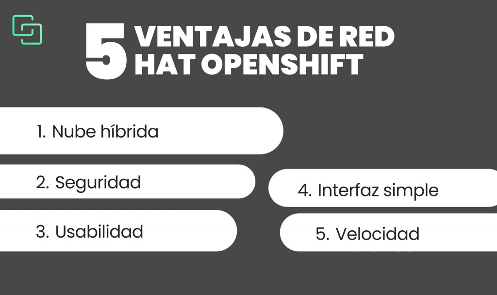 5 ventajas de red hat openshift