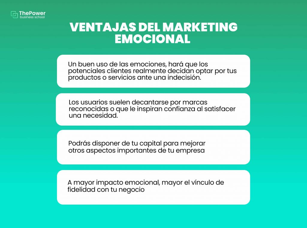 Ventajas del marketing emocional 