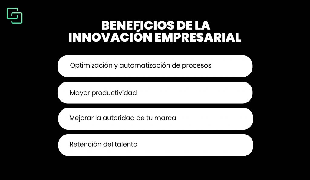 Beneficios de la innovación empresarial 