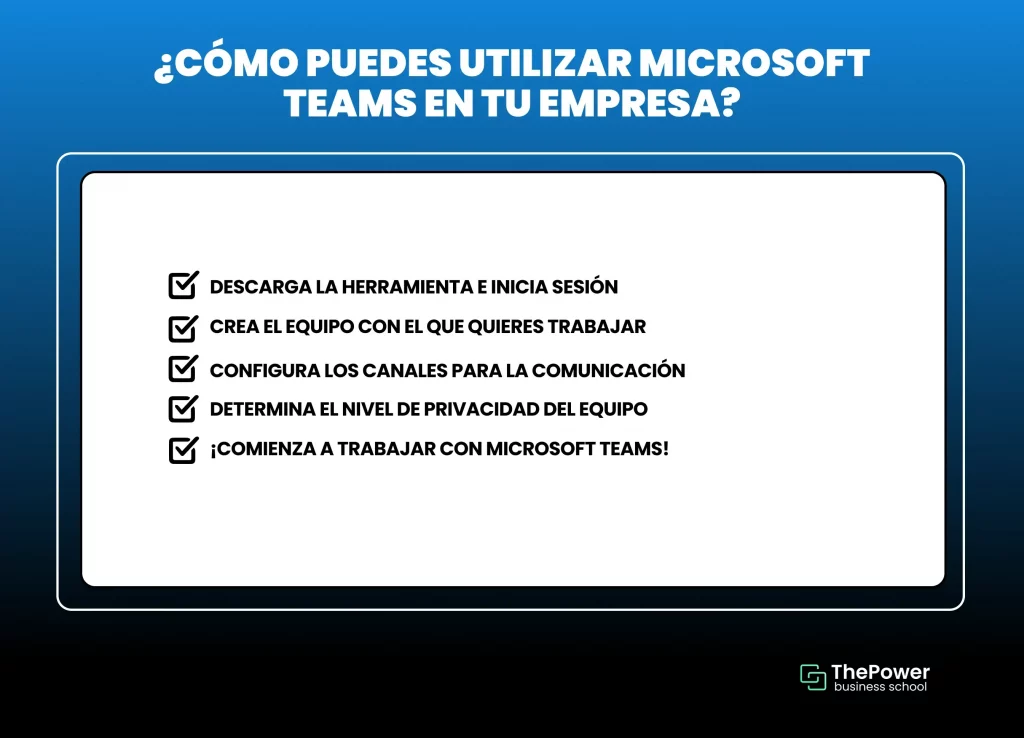 ¿Cómo puedes utilizar Microsoft Teams en tu empresa?